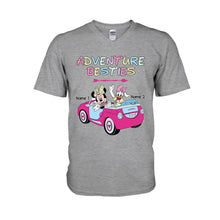 Load image into Gallery viewer, Personalized Adventure Bestie T-shirt & Hoodie Gift for Friends