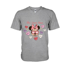 Load image into Gallery viewer, Personalized Valentine's Grandma T-Shirt & Hoodie Gift for Nana