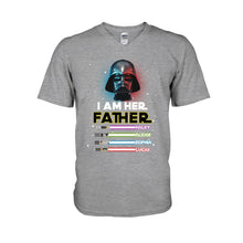 Load image into Gallery viewer, Personalized Star Wars T-Shirt & Hoodie for Dad - Custom Names Gift