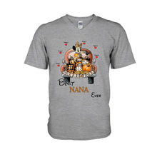 Load image into Gallery viewer, Personalized Hello Fall T-shirt & Hoodie with Custom Names for Family