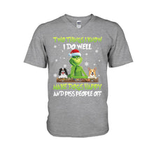 Load image into Gallery viewer, Personalized Grinch Christmas T-Shirt & Hoodie Gift for Dog Lovers