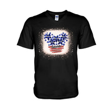 Load image into Gallery viewer, Personalized Independence Day T-shirt for Nana Custom Names Gift