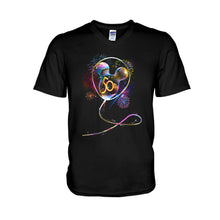 Load image into Gallery viewer, Personalized 50th Birthday Mouse Ear Balloon T-shirt & Hoodie