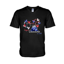 Load image into Gallery viewer, Personalized Happiest Grandma Independence Day T-shirt & Hoodie Gift