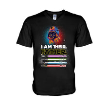 Load image into Gallery viewer, Personalized I Am Their Father T-shirt & Hoodie Gift for Dad