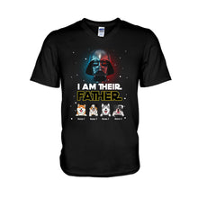 Load image into Gallery viewer, Personalized Dog Dad T-Shirt and Hoodie - I Am Their Father Gift