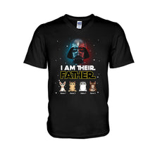 Load image into Gallery viewer, Personalized Cat T-shirt & Hoodie Gift for Dad | I Am Their Father