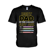 Load image into Gallery viewer, Personalized Father's Day T-shirt & Hoodie Best Dad Gift