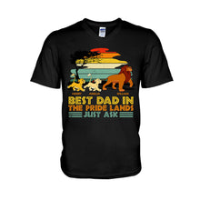 Load image into Gallery viewer, Personalized Best Dad T-Shirt & Hoodie for Father's Day Gift