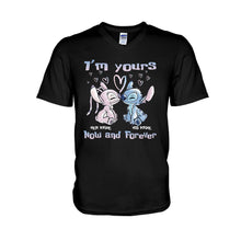 Load image into Gallery viewer, Personalized Ohana Couples T-shirt & Hoodie Gift Set