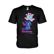 Load image into Gallery viewer, Personalized Best Grandma Ever T-shirt & Hoodie with Names for Mother's Day