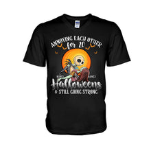 Load image into Gallery viewer, Personalized Halloween T-shirt & Hoodie Custom Names Gift