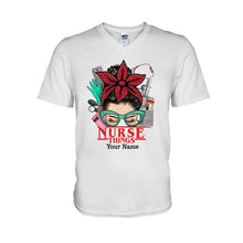 Load image into Gallery viewer, Personalized Nurse Things T-shirt & Hoodie Custom Name Gift