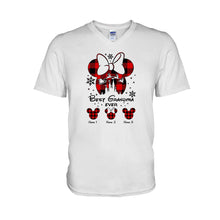 Load image into Gallery viewer, Personalized Christmas T-shirt & Hoodie Gift for Grandma