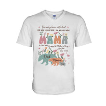 Load image into Gallery viewer, Personalized Mother's Day T-Shirt and Hoodie Gift for Mom
