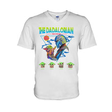 Load image into Gallery viewer, Personalized Father's Day T-shirt & Hoodie The DADALORIAN Gift for Dad