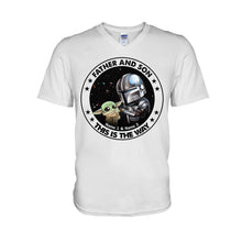 Load image into Gallery viewer, Personalized Father's Day T-shirt & Hoodie with Star Wars Theme