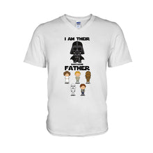 Load image into Gallery viewer, Personalized I Am Their Father T-shirt & Hoodie for Dad