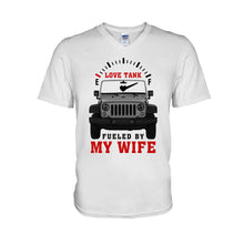 Load image into Gallery viewer, Personalized Love Tank Couple T-shirt & Hoodie Gift
