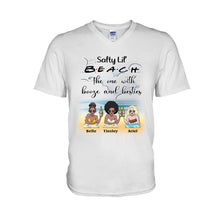 Load image into Gallery viewer, Personalized Salty Lil' Besties T-shirt & Hoodie Gift for Friends
