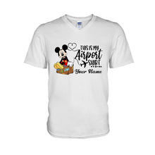 Load image into Gallery viewer, Personalized Airport Shirt Custom Name T-shirt & Hoodie for Travelers