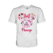 Load image into Gallery viewer, Personalized Christmas Mouse T-shirt & Hoodie Custom Name Gift