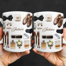 Load image into Gallery viewer, Personalized Bridal Coffee Mug Custom Name Gift for Bride