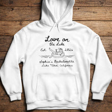 Load image into Gallery viewer, Personalized Unisex T-shirt & Hoodie Love on the Lake Gift for Bachelorette