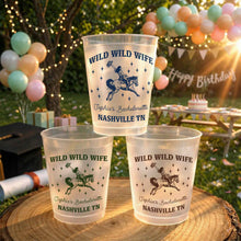 Load image into Gallery viewer, Personalized Frosted Cups Custom Name Bachelorette Party Favor
