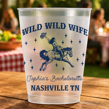 Load image into Gallery viewer, Personalized Frosted Cups Custom Name Bachelorette Party Favor