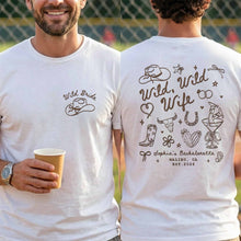 Load image into Gallery viewer, Personalized Custom Bachelorette T-Shirt Gift for Bride