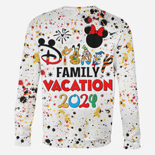 Load image into Gallery viewer, Personalized Disney Family Vacation All Over Shirt for Kids