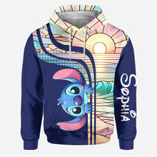 Load image into Gallery viewer, Personalized Ohana Hoodie and Leggings Custom Name Gift for Kids