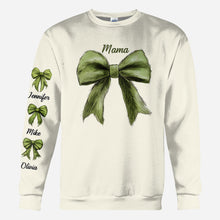 Load image into Gallery viewer, Personalized Mama Christmas All Over Shirt Custom Family Gift