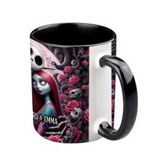 Load image into Gallery viewer, Personalized Nightmare Accent Mug Custom Names Gift for Couples