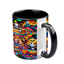 Load image into Gallery viewer, Personalized Halloween Accent Mug Custom Name Unique Gift