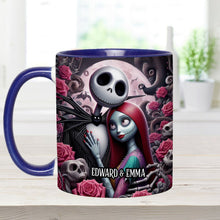Load image into Gallery viewer, Personalized Nightmare Accent Mug Custom Names Gift for Couples