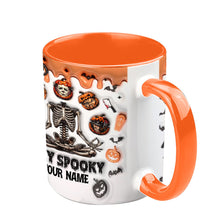 Load image into Gallery viewer, Personalized Stay Spooky Accent Mug Custom Name Gift