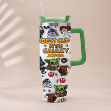 Load image into Gallery viewer, Personalized Galaxy Tumbler with Handle Gift for Kids - Custom Name