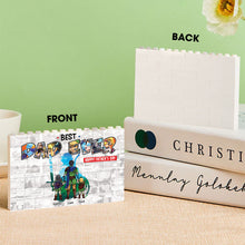 Load image into Gallery viewer, Personalized Best Dad Ever Building Brick Block Gift for Father's Day