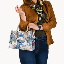 Load image into Gallery viewer, Personalized Leather Handbag Ohana Stitch Design Gift for Women