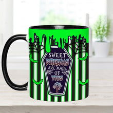 Load image into Gallery viewer, Personalized Sweet Dreams Accent Mug Custom Name Gift Idea