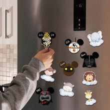 Load image into Gallery viewer, Personalized Mouse Magnet Custom Family Photos Gift