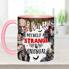 Load image into Gallery viewer, Personalized Horror-Themed Accent Mug Custom Name Gift
