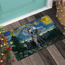 Load image into Gallery viewer, Personalized Nightmare Doormat Custom Welcome Mat for Family