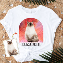 Load image into Gallery viewer, Personalized Cat T-Shirt & Hoodie Custom Name Gift for Cat Lovers