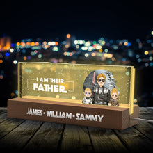 Load image into Gallery viewer, Personalized LED Night Light Custom Name Gift for Dad