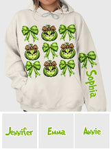 Load image into Gallery viewer, Personalized Grinchy Christmas All Over Shirt for Women