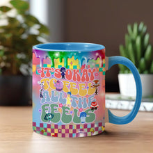 Load image into Gallery viewer, Personalized Accent Mug with Colorful Design for Any Occasion