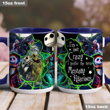 Load image into Gallery viewer, Personalized Nightmare Accent Mug Custom Name Funny Gift for Friends